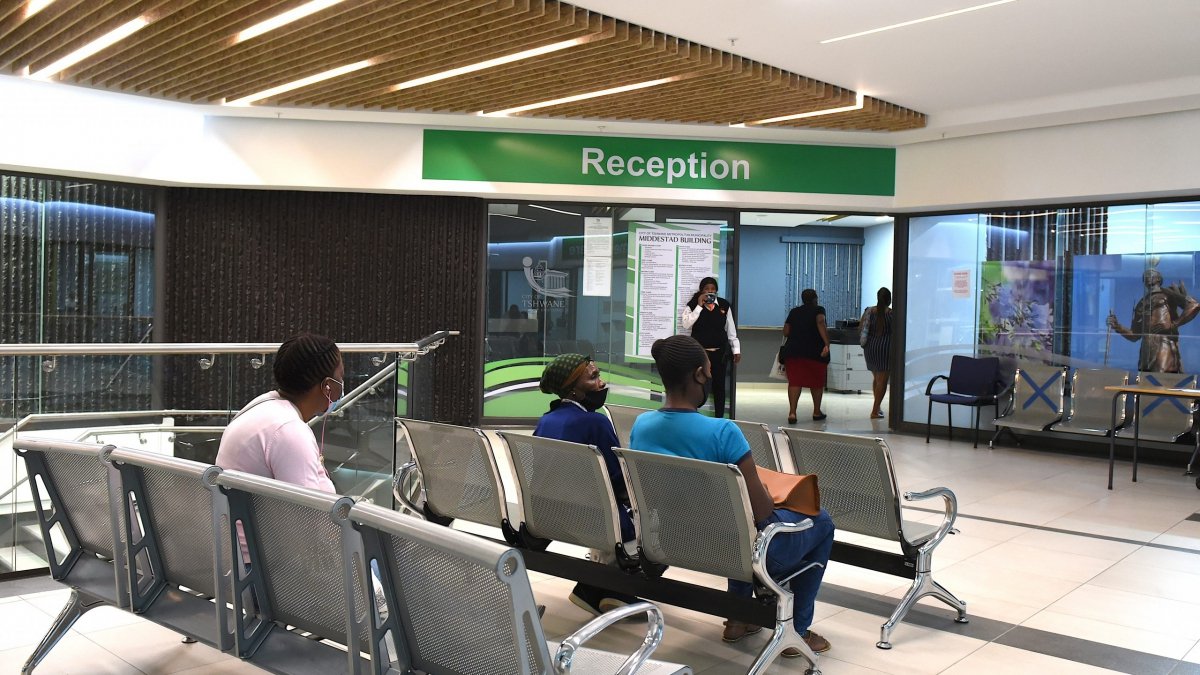Clients waiting at a Tshwane municipal office, the queue we handle for you